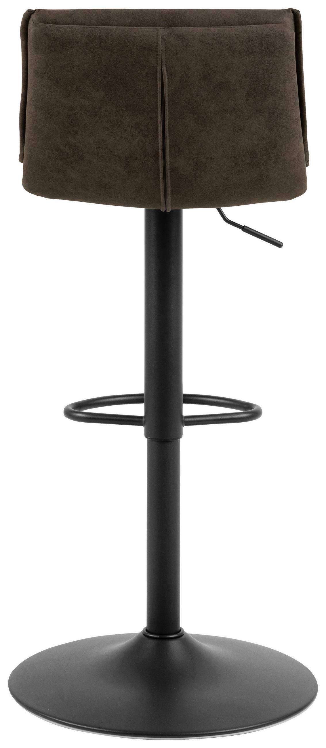 BARSKA STOLICA  smeđa  metal, tekstil      - smeđa/crna, Design, metal/tekstil (44/107/53cm) - MID.YOU