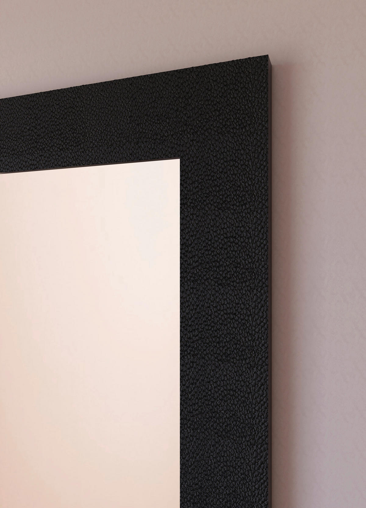 WANDSPIEGEL 79/179/5 cm  - Schwarz, Design, Glas/Holz (79/179/5cm) - Xora