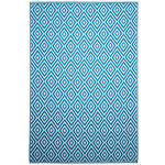 OUTDOORTEPPICH 120/180 cm Ibiza  - Blau, Trend, Textil (120/180cm) - Boxxx