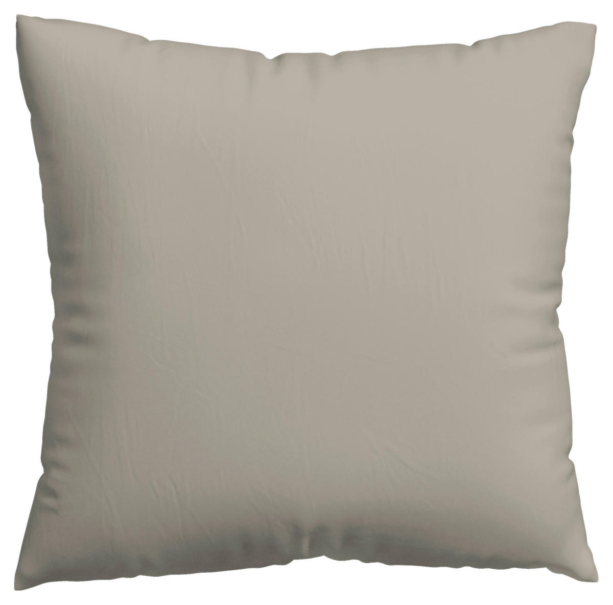 KISSENHÜLLE EASY JERSEY 40/40 cm  - Taupe, Basics, Textil (40/40cm) - Schlafgut