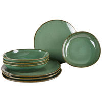 TAFELSERVICE Lave Vert 8-teilig  - Dunkelgrün, Basics, Keramik (34,5/19,4/32,cm) - Villeroy & Boch