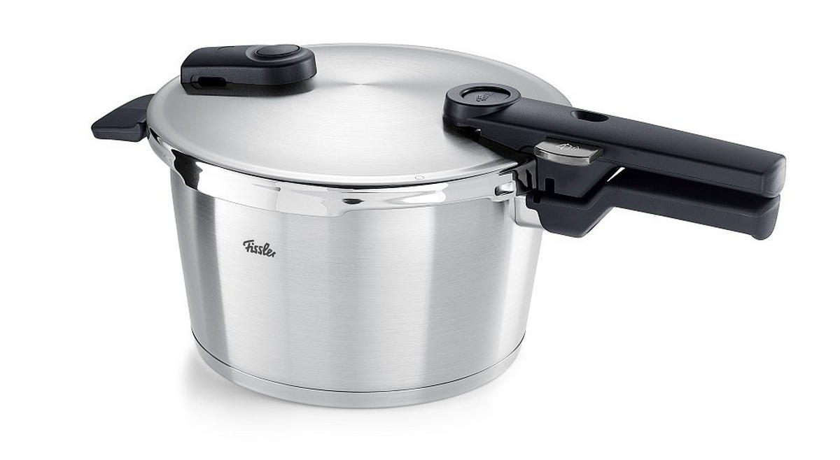 SCHNELLKOCHTOPF Vitaquick® Premium 8,0 L  - Edelstahlfarben/Silberfarben, Basics, Metall (47l) - Fissler