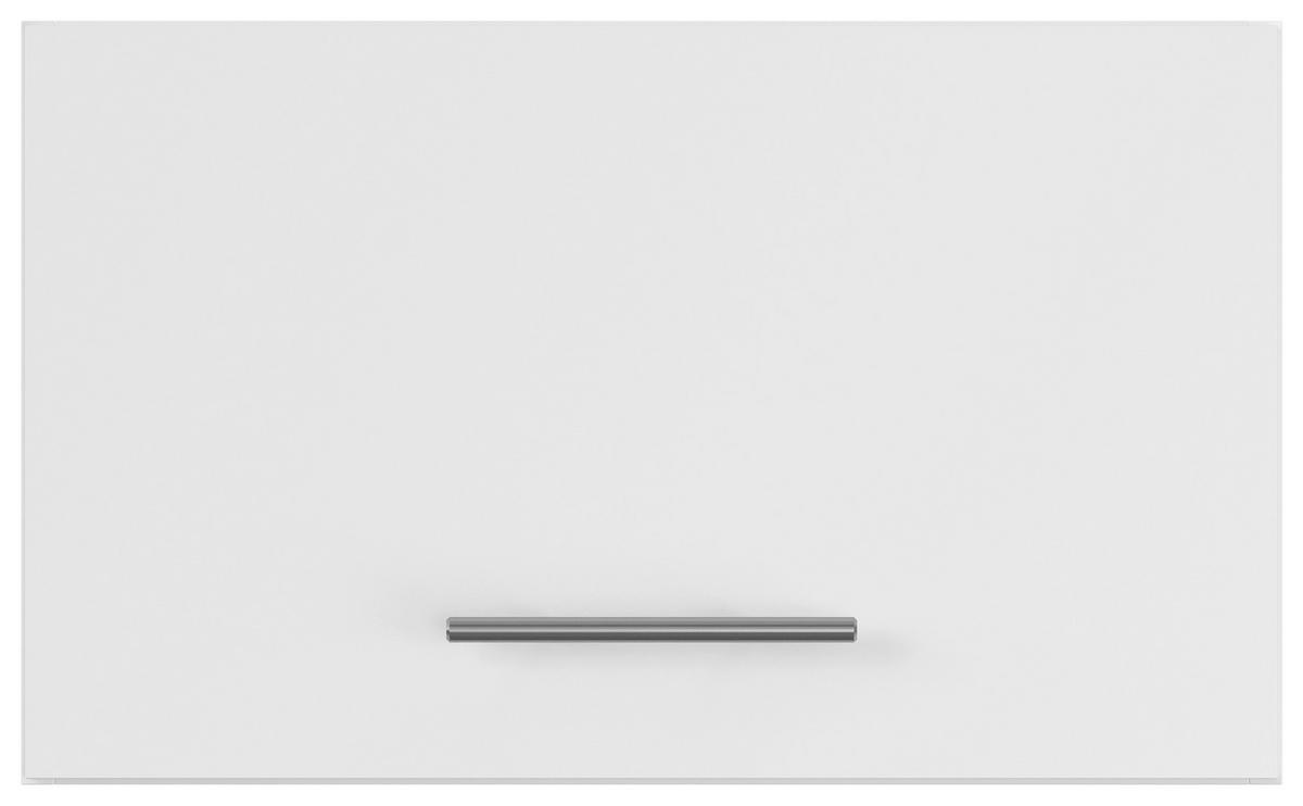 KÜCHENOBERSCHRANK 60/35,7/34,2 cm  in Weiß  - Edelstahlfarben/Weiß, Basics, Holzwerkstoff/Metall (60/35,7/34,2cm) - Impuls