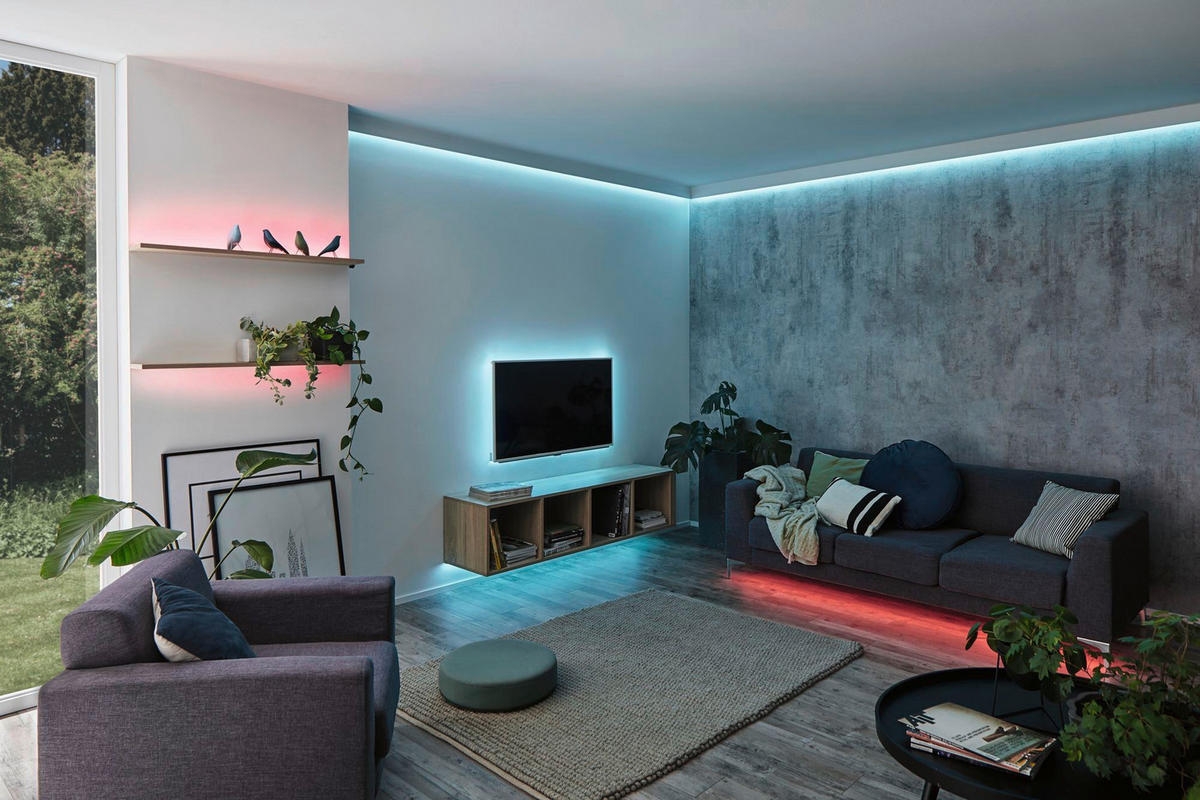 LED-STRIP   - Silberfarben, Basics, Kunststoff (100cm) - Paulmann