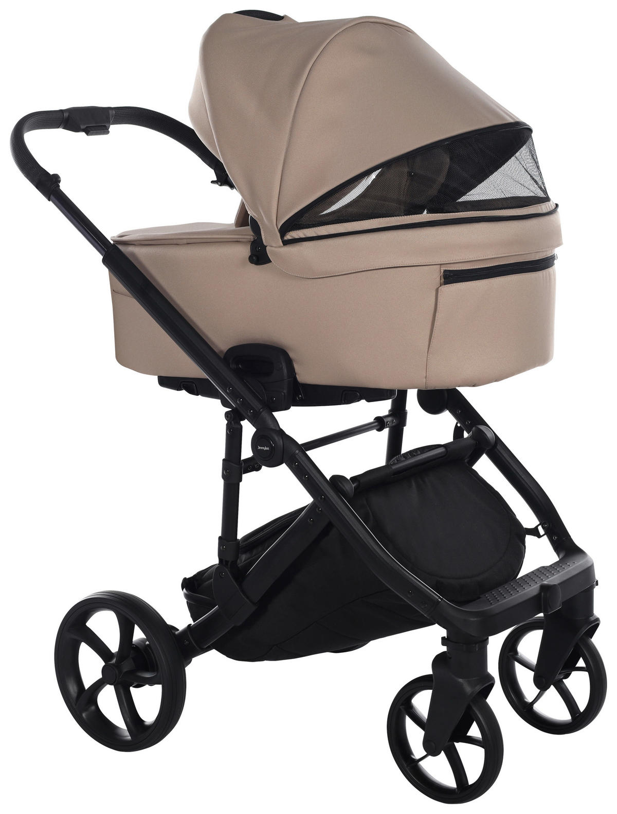 BARNVAGNSSET Easy Compact  - beige/svart, Basics, metall/textil (108/61/96cm) - Jimmylee