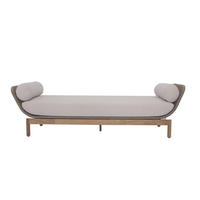 LEŽALJKA VRTNA   drvo, metal, tekstil      - Natur, drvo/metal (204/60/73cm) - Ambia Garden