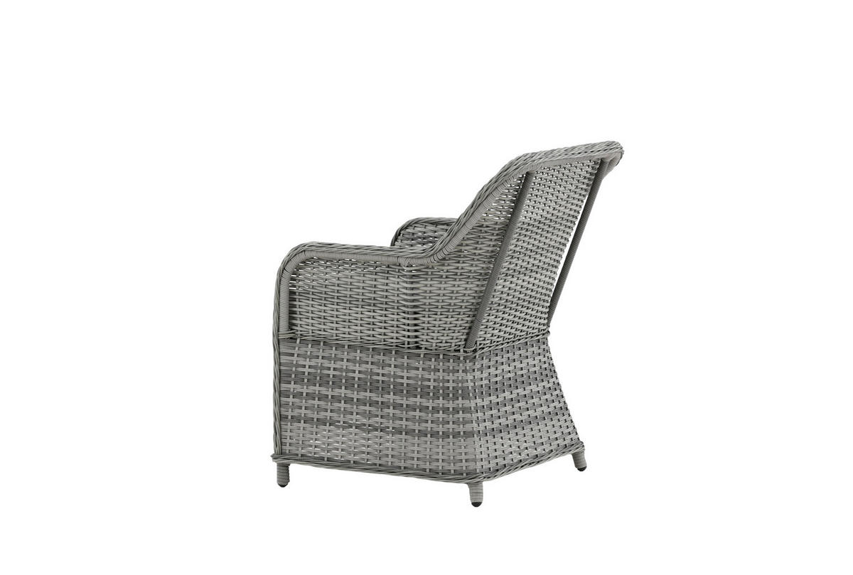 UTESTOLAR SET i metall, textil grå  - grå, Klassisk, metall/textil (65/92/75cm) - Gardenson