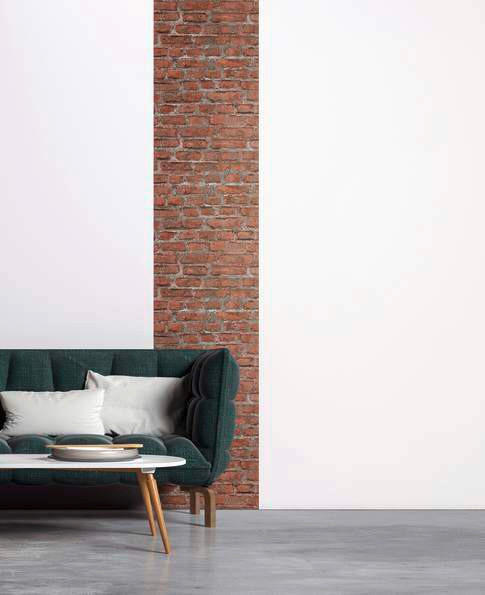 FOTOTAPETE  - Rostfarben, Design, Textil (52/250cm)