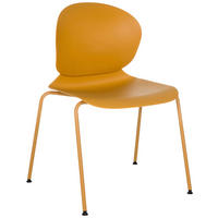 KONFERENČNÍ ŽIDLE - žlutá, Moderní, kov/plast (56/80/54cm) - MID.YOU