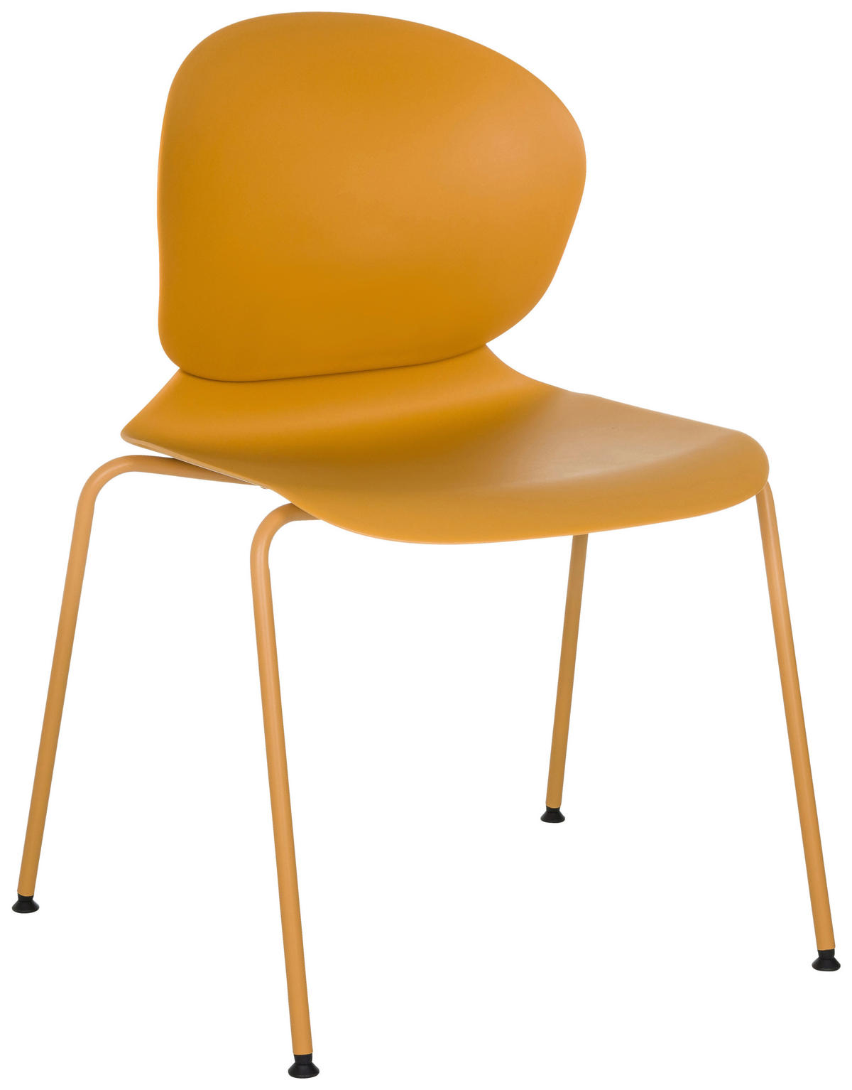 KONFERENČNÍ ŽIDLE - žlutá, Moderní, kov/plast (56/80/54cm) - MID.YOU