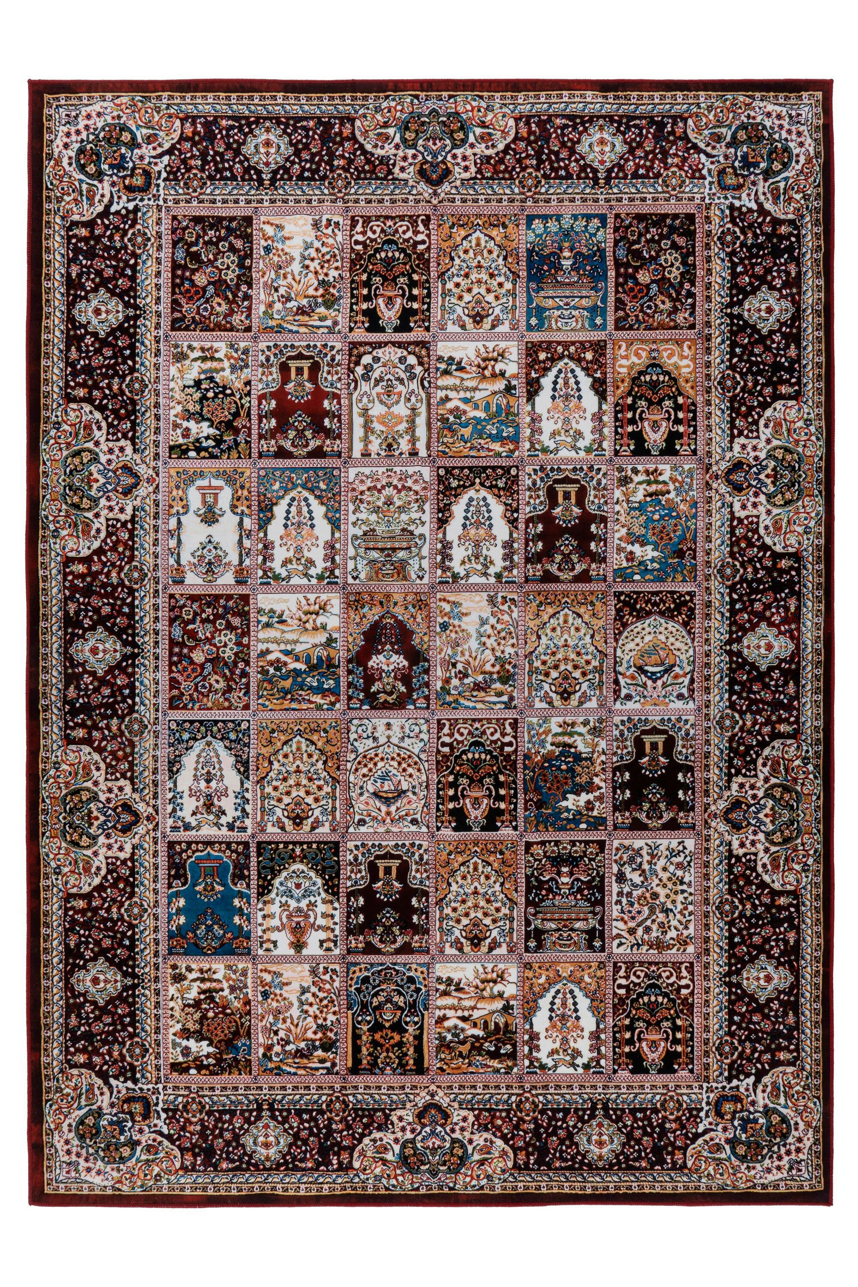 FLACHWEBETEPPICH 200/290 cm Rot rechteckig  - Rot, Basics, Textil (200/290cm) - Kayoom