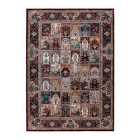 FLACHWEBETEPPICH 200/290 cm Rot rechteckig  - Rot, Basics, Textil (200/290cm) - Kayoom