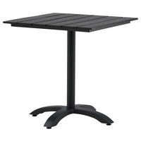 BALKONGBORD metall, plast  - svart, Klassisk, metall/plast (70/74/70cm) - Gardenson