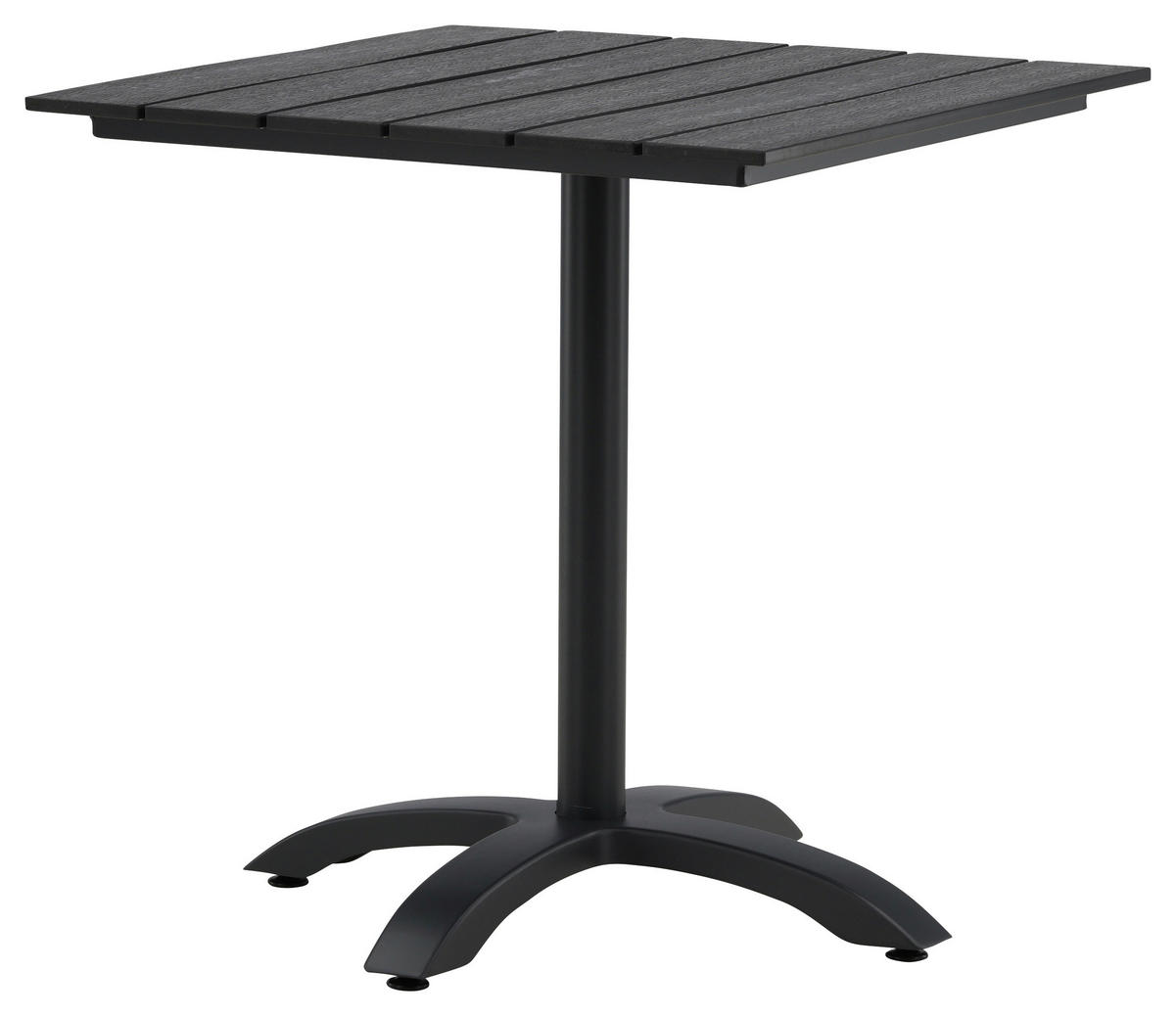 BALKONGBORD metall, plast  - svart, Klassisk, metall/plast (70/74/70cm) - Gardenson