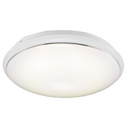 LED-DECKENLEUCHTE - Weiß, Design, Kunststoff (35cm) - Boxxx