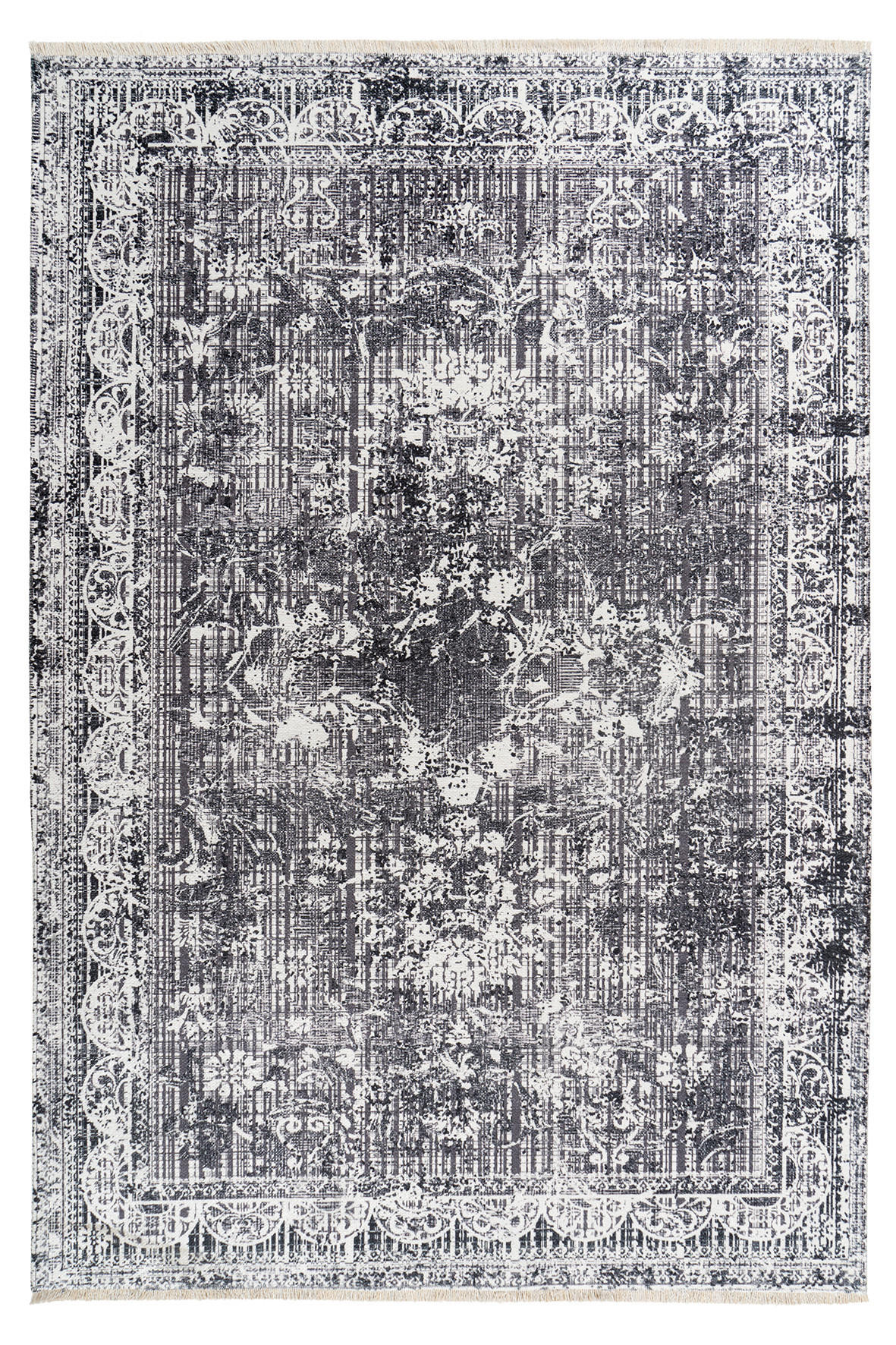 FLACHWEBETEPPICH 75/150 cm  - Grau, Design, Textil (75/150cm) - Novel
