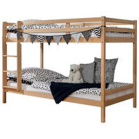 ETAGENBETT - Buchefarben/Naturfarben, MODERN, Holz (90/200cm) - MID.YOU