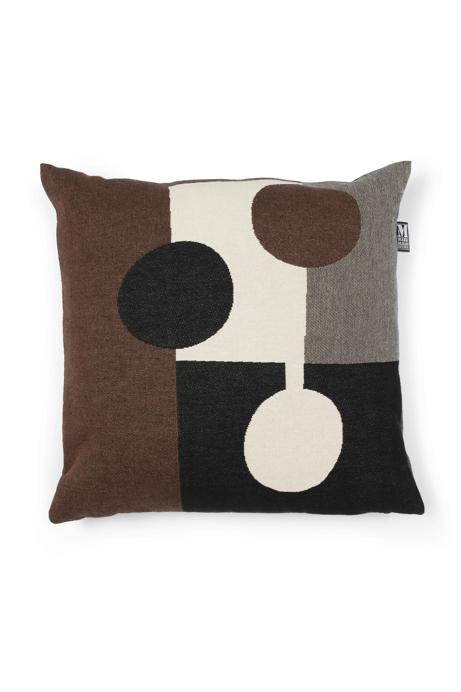 SOFFKUDDE    - vit/röd, Trend, textil (50cm) - Markslöjd