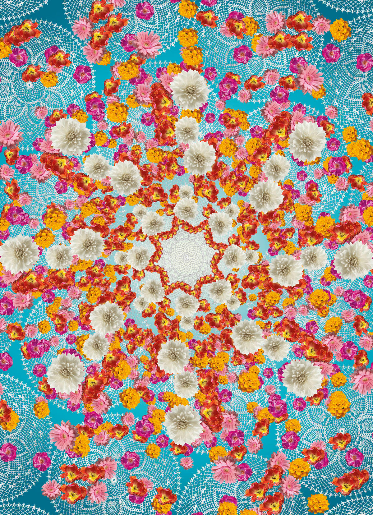 FOTOTAPETE Happiness  - Multicolor, Design, Papier (184/254cm) - Komar