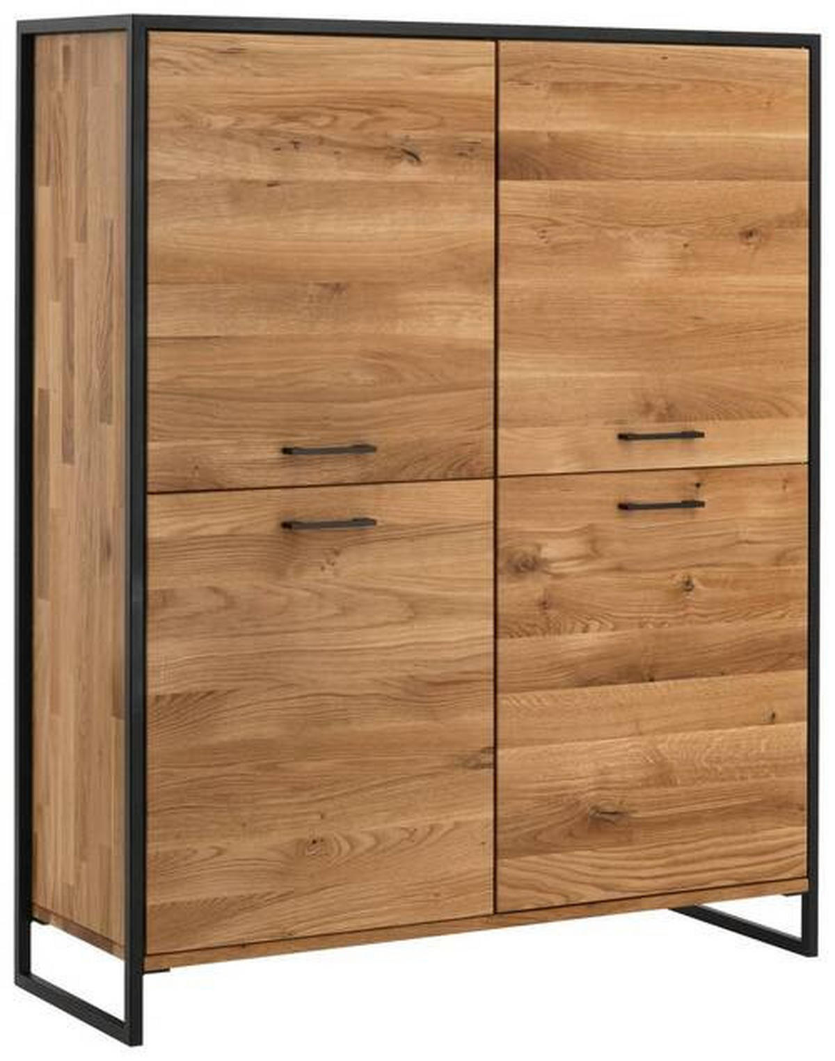 HIGHBOARD Asteiche massiv Eichefarben Einlegeböden