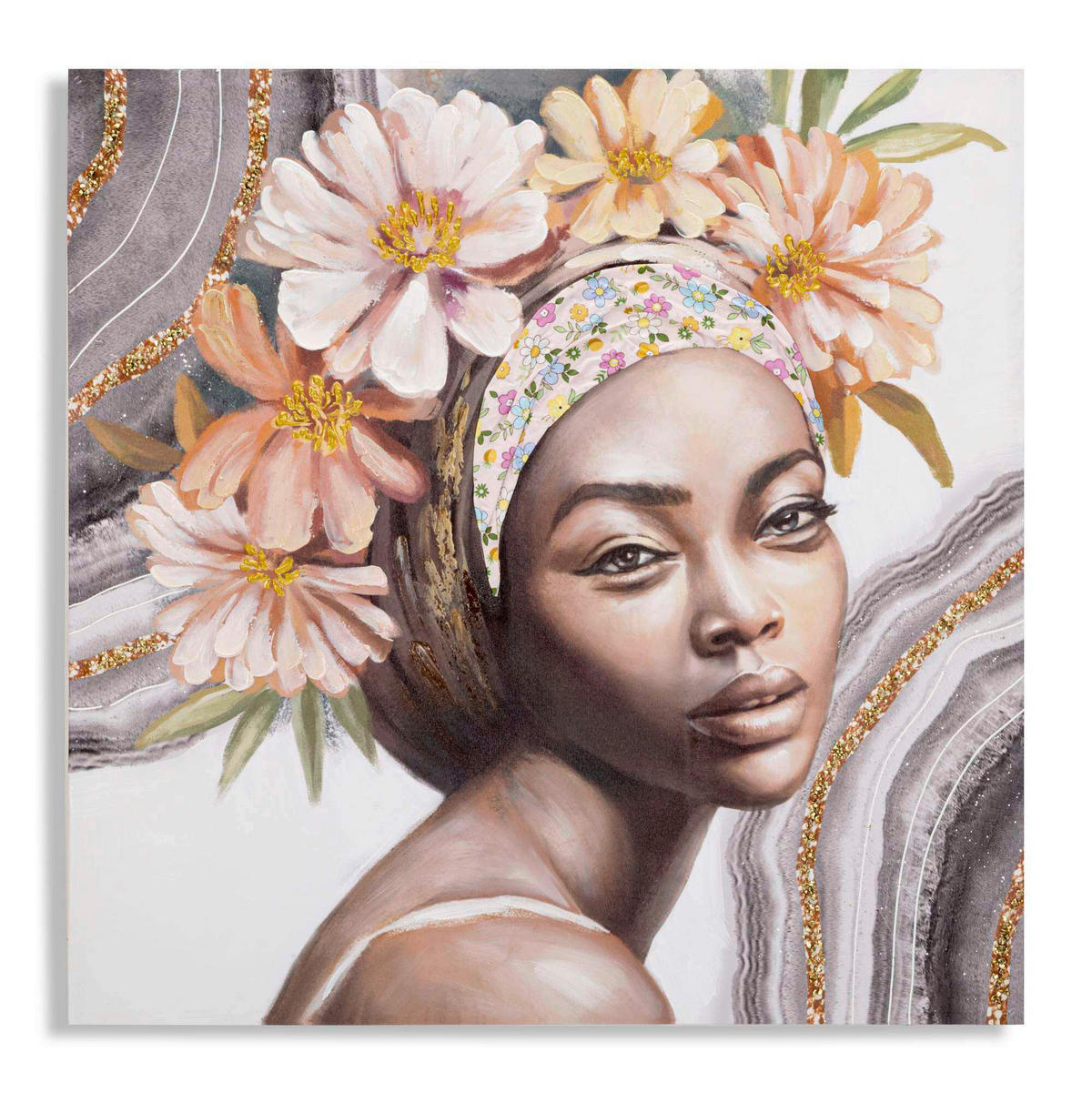 NÁSTENNÁ DEKORÁCIA 100/100/3 cm  - Basics, drevo (100/100/3cm)