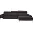 WOHNLANDSCHAFT in Textil Braun - Alufarben/Braun, Design, Textil (308/205cm) - Sedda WOHNLANDSCHAFT in Textil Braun - Alufarben/Braun, Design, Textil (308/205cm) - Sedda