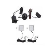 EINLEGEBODENBELEUCHTUNGS-SET  - Transparent, Basics, Kunststoff (22/8/5cm) - MID.YOU