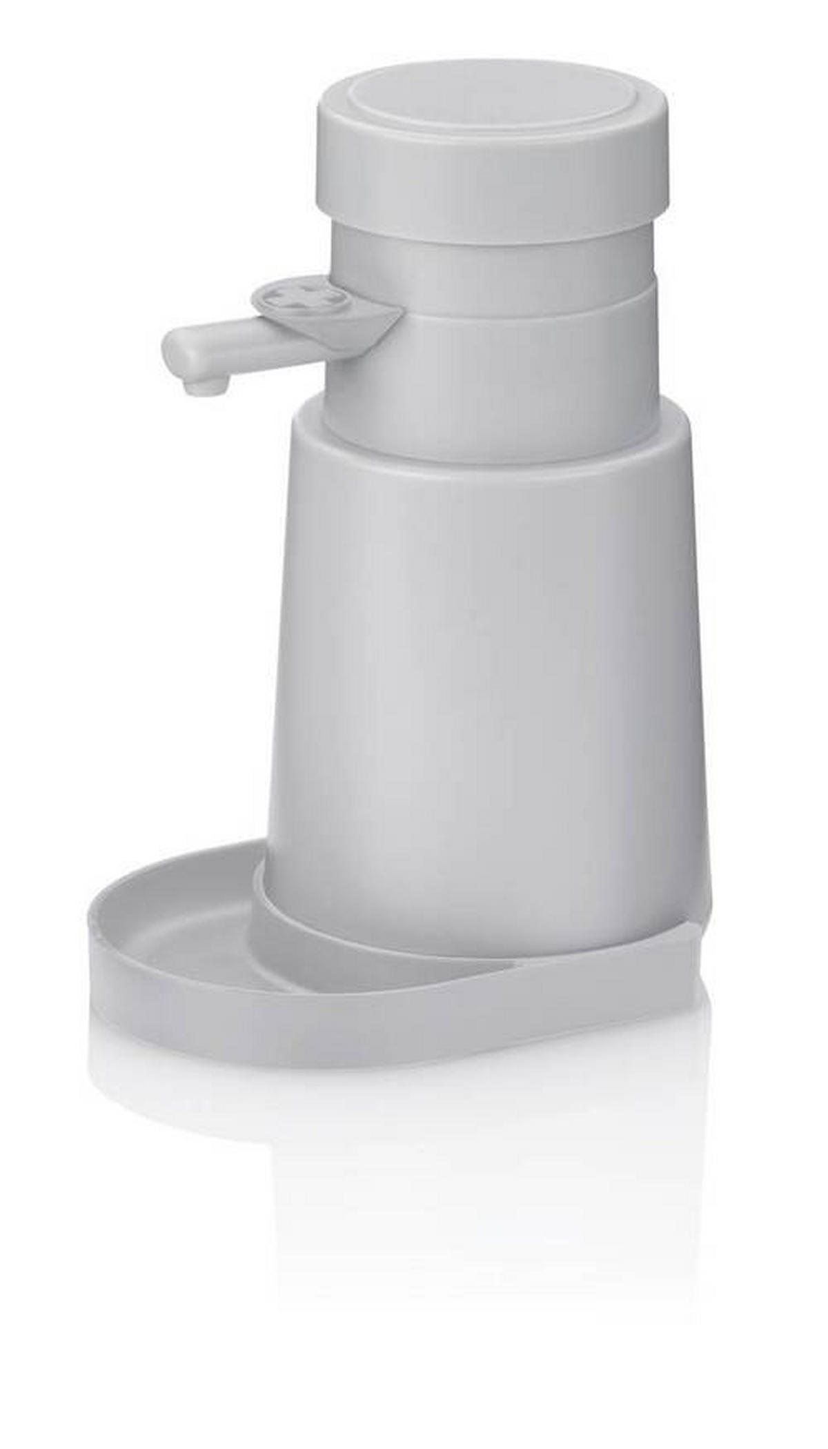 DOZATOR ZA DEZINFEKCIJU RUKU  svetlosiva  plastika  - svetlosiva, Osnovno, plastika (450ml) - Kela