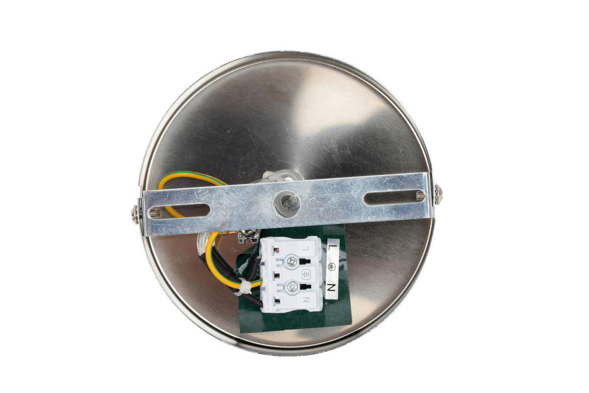 HÄNGELEUCHTE 25/120 cm  - Blau/Weiß, Design, Glas/Metall (25/120cm) - Collet's Monde