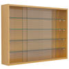 HÄNGEVITRINE in Honigeiche  - Honigeiche, Design, Glas/Holzwerkstoff (75/55/12cm) - MID.YOU