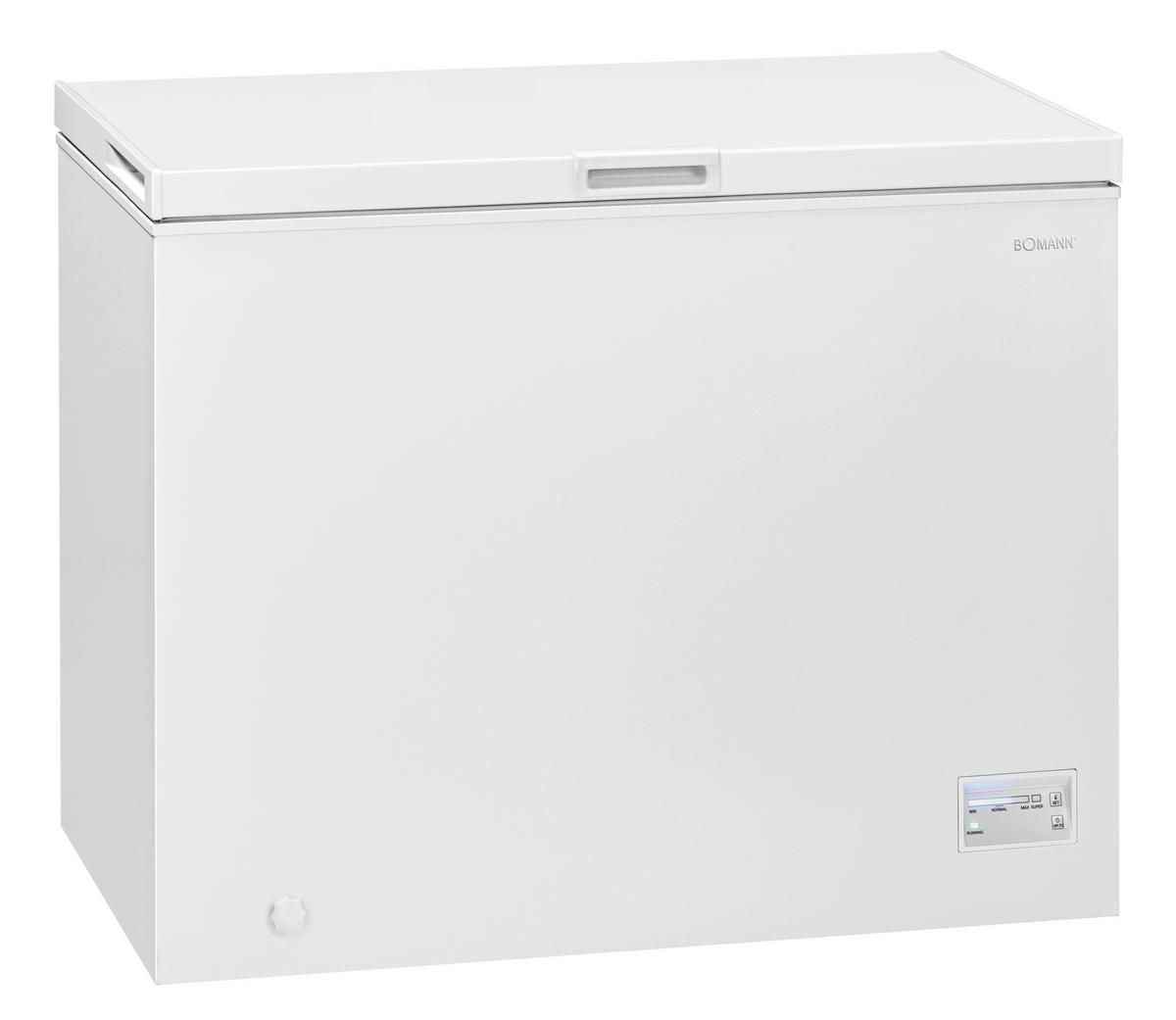 GEFRIERTRUHE GT7356  - Weiß, Basics, Metall (102,6/84,5/61,6cm) - Bomann
