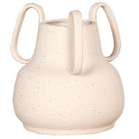 VASE 20 cm  - Weiß, Basics, Keramik (20cm)