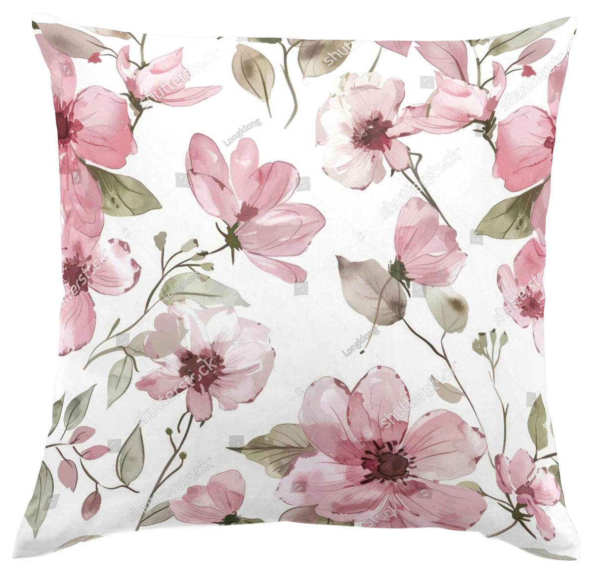 KISSENHÜLLE 50/50 cm  - Hellrosa, Basics, Textil (50/50cm) - Novel