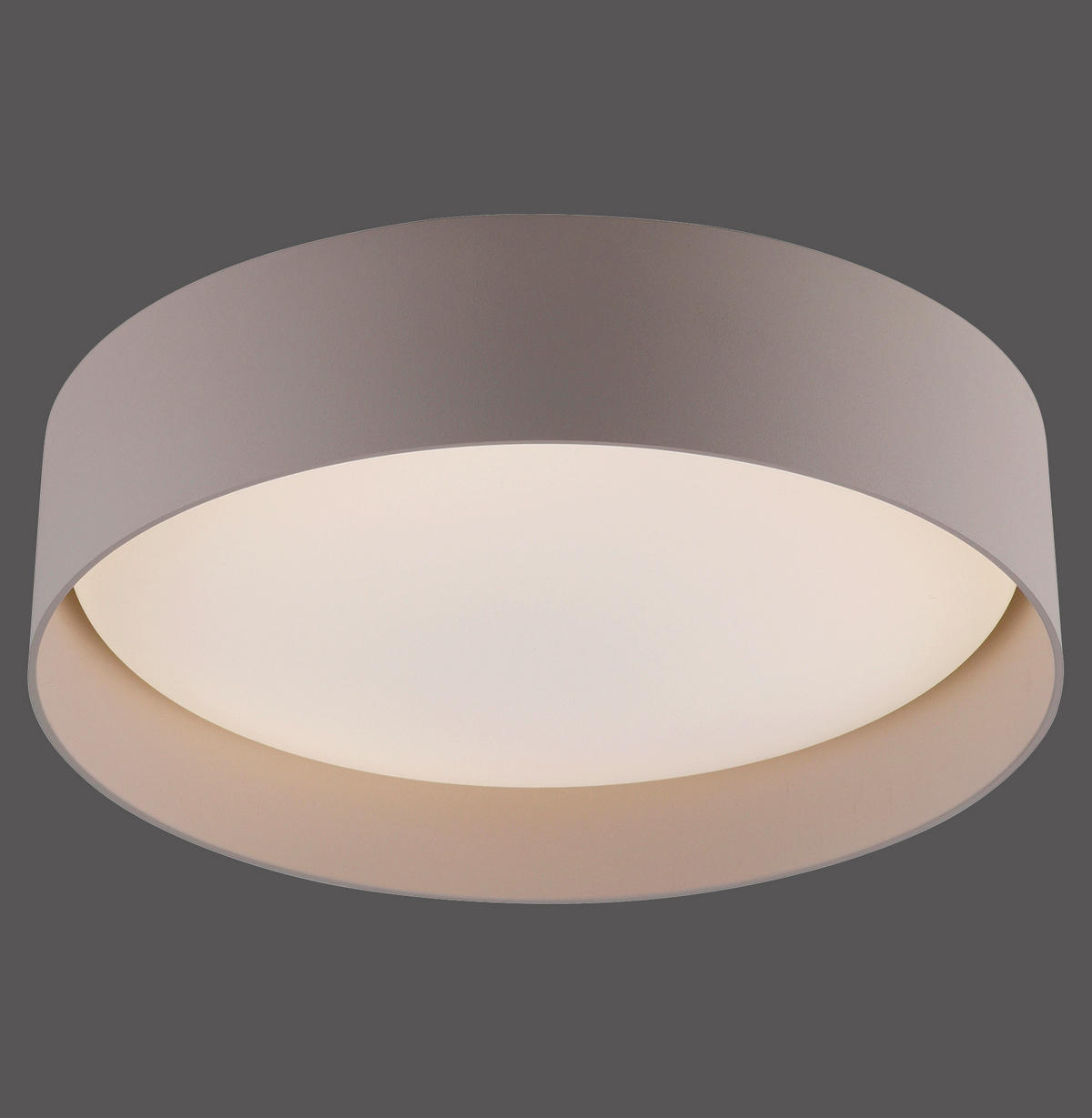 LED-DECKENLEUCHTE 28,5/28,5/7 cm   - Sandfarben, KONVENTIONELL, Kunststoff/Metall (28,5/28,5/7cm) - Schöner Wohnen