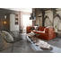 SOFA Echtleder Braun - Schwarz/Braun, Trend, Leder/Holz (229/73/99cm) - Ambia Home