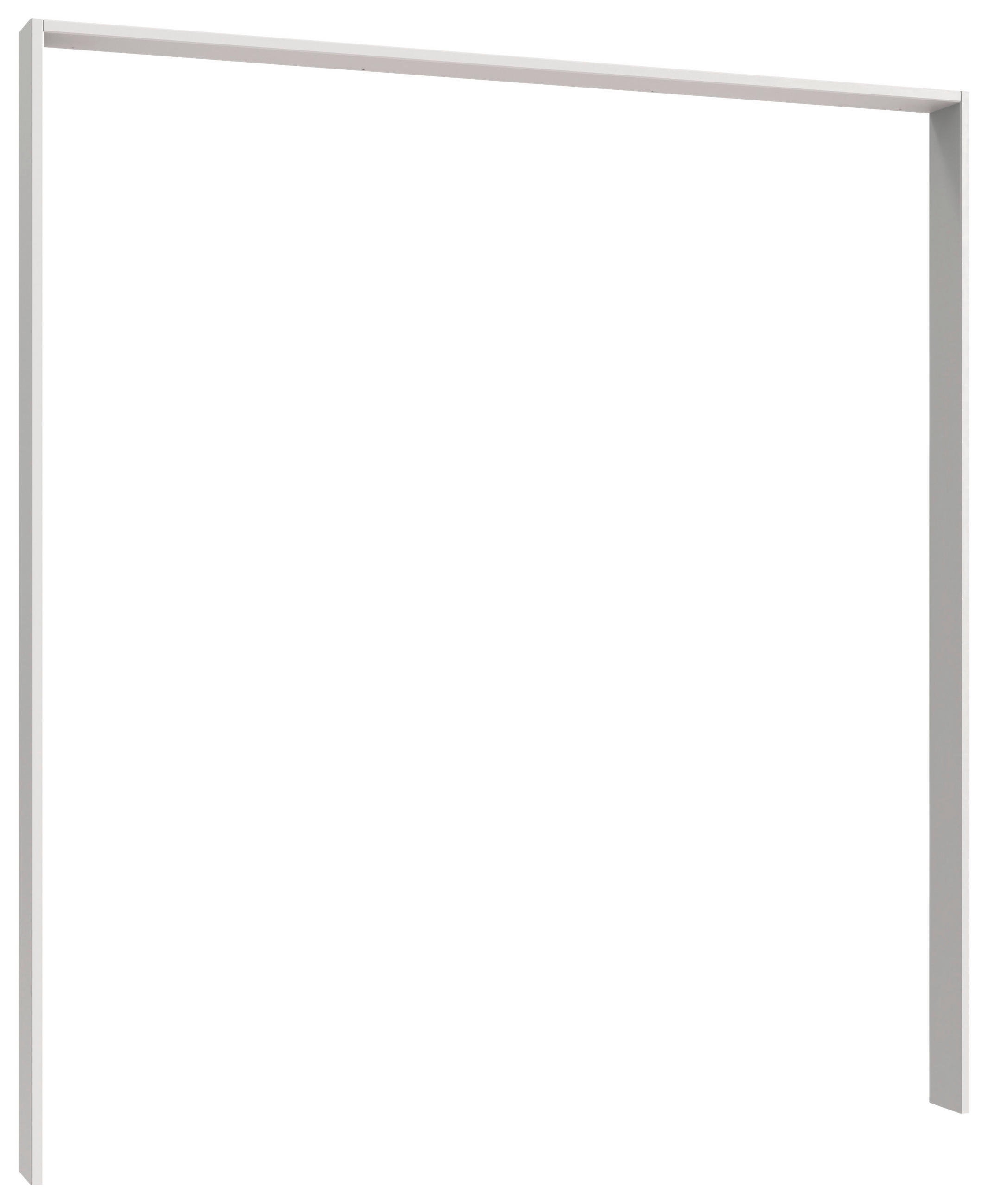 DÍSZKERET - fehér, Modern, faalapú anyag (183/200/12cm) - MID.YOU