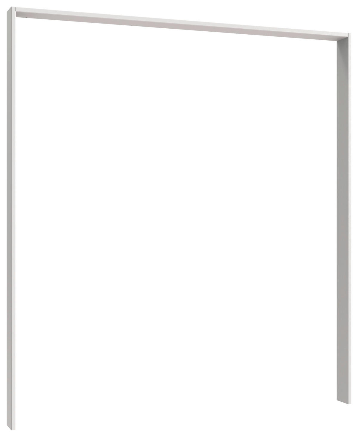 DÍSZKERET - fehér, Modern, faalapú anyag (183/200/12cm) - MID.YOU