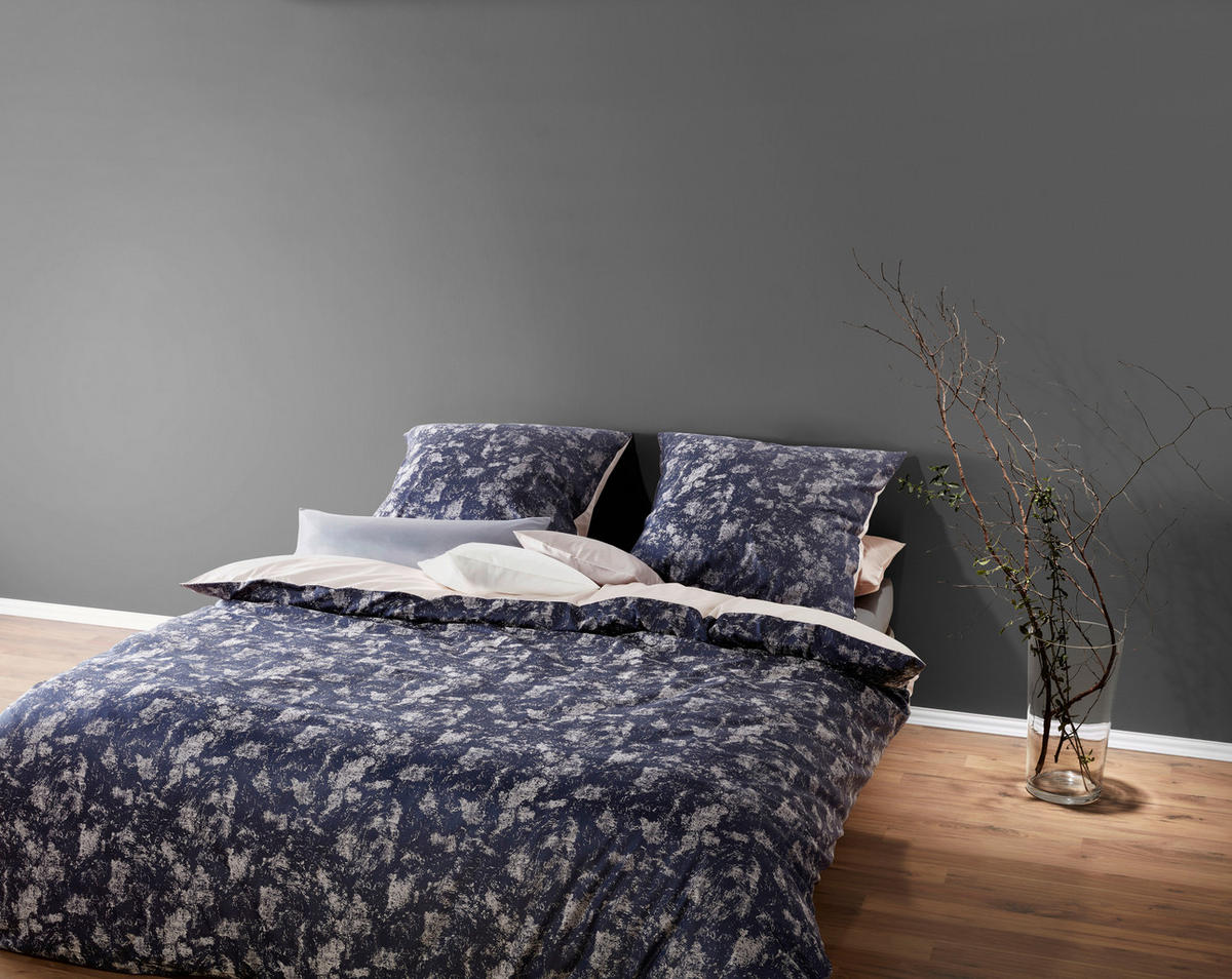 BETTWÄSCHE Black Premium Damast Damast 240/220 cm  - Grau, Design, Textil (240/220cm) - Fleuresse