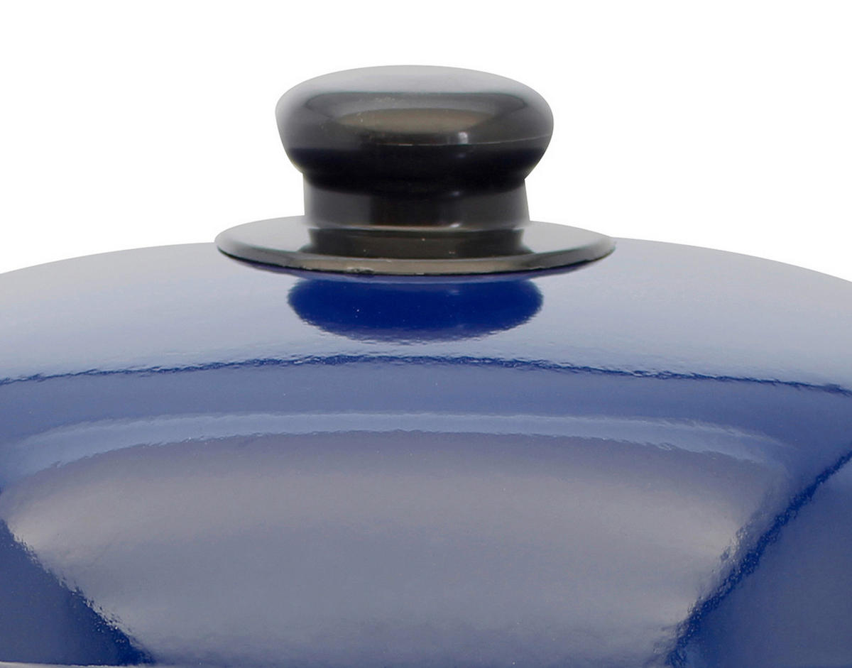 FLEISCHTOPF Royalblau 1,8 L  - Blau, Basics, Metall (16/10,5cm) - ELO