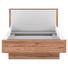 BETT 90/200 cm in Weiß, Eichefarben - Eichefarben/Weiß, KONVENTIONELL, Holzwerkstoff (90/200cm) - Xora BETT 90/200 cm in Weiß, Eichefarben - Eichefarben/Weiß, KONVENTIONELL, Holzwerkstoff (90/200cm) - Xora
