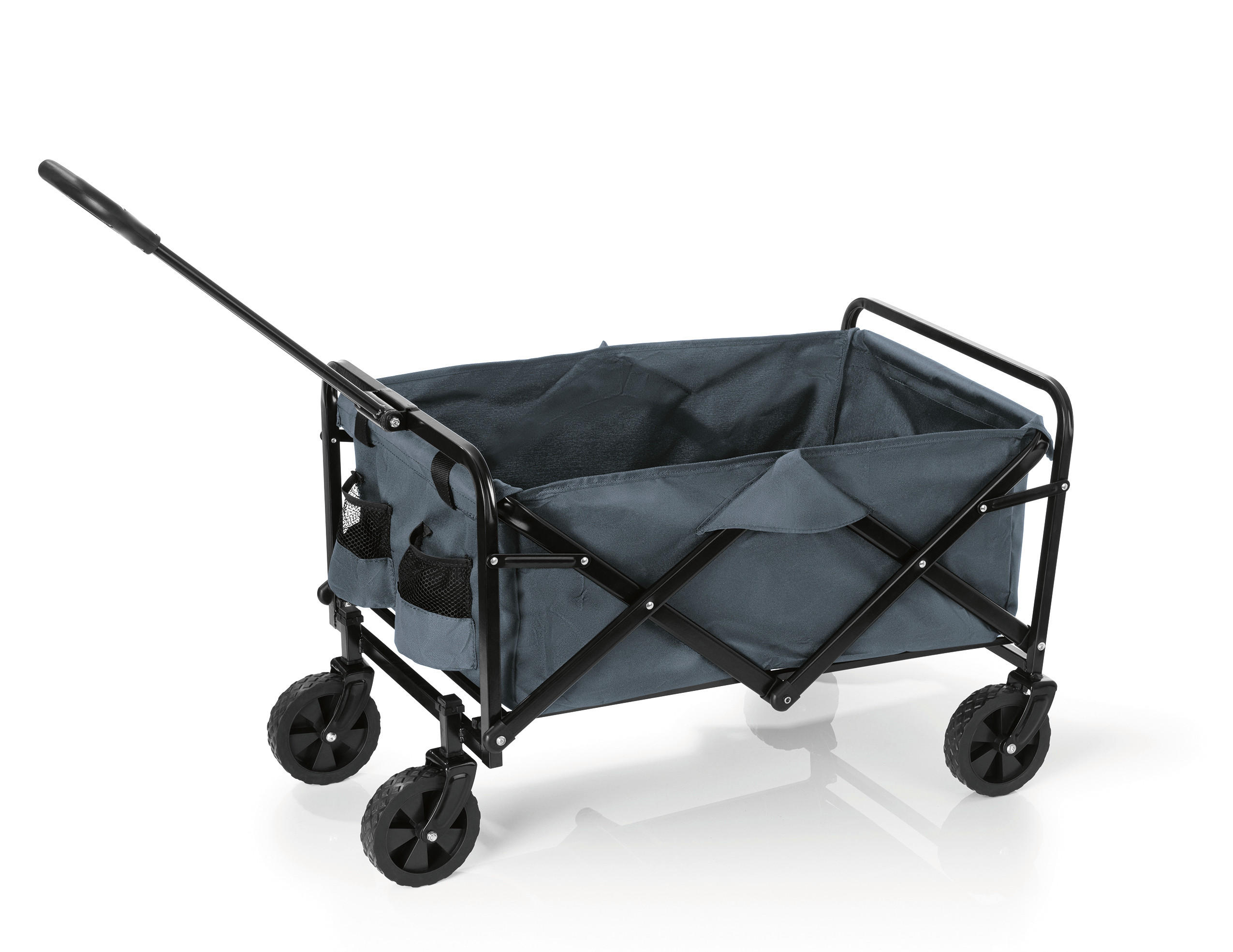 BOLLERWAGEN    - Grau, Basics, Kunststoff/Metall (75/49,5/91cm)