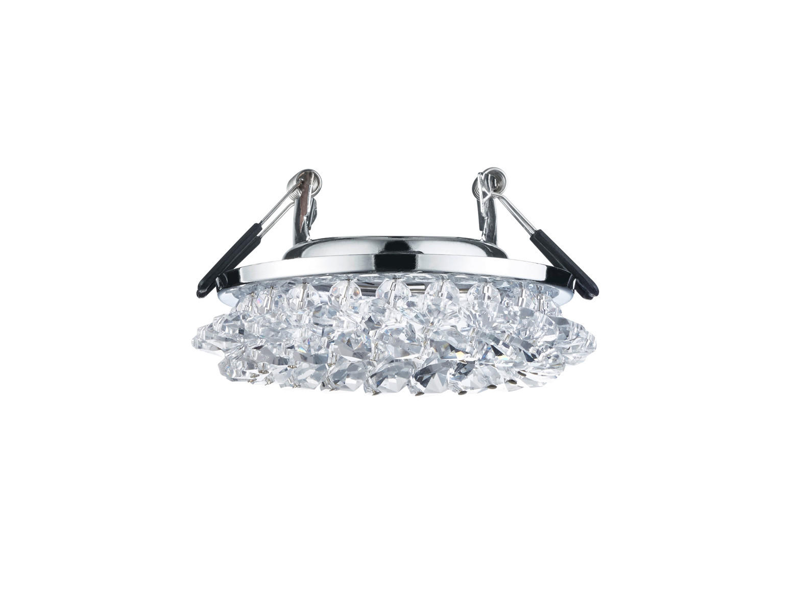 EINBAUSPOT 9,0/9,5 cm   - Chromfarben, LIFESTYLE, Glas/Metall (9,0/9,5cm) - Trio Leuchten