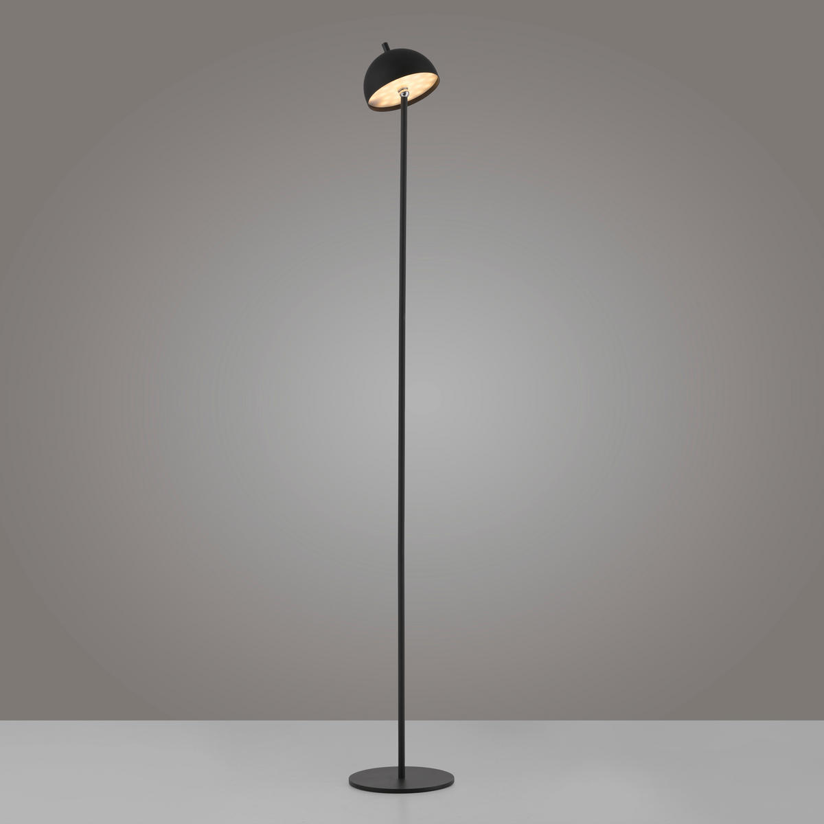 AKKU-STEHLEUCHTE 18/18/126 cm    - Schwarz, Design, Kunststoff/Metall (18/18/126cm) - Schöner Wohnen