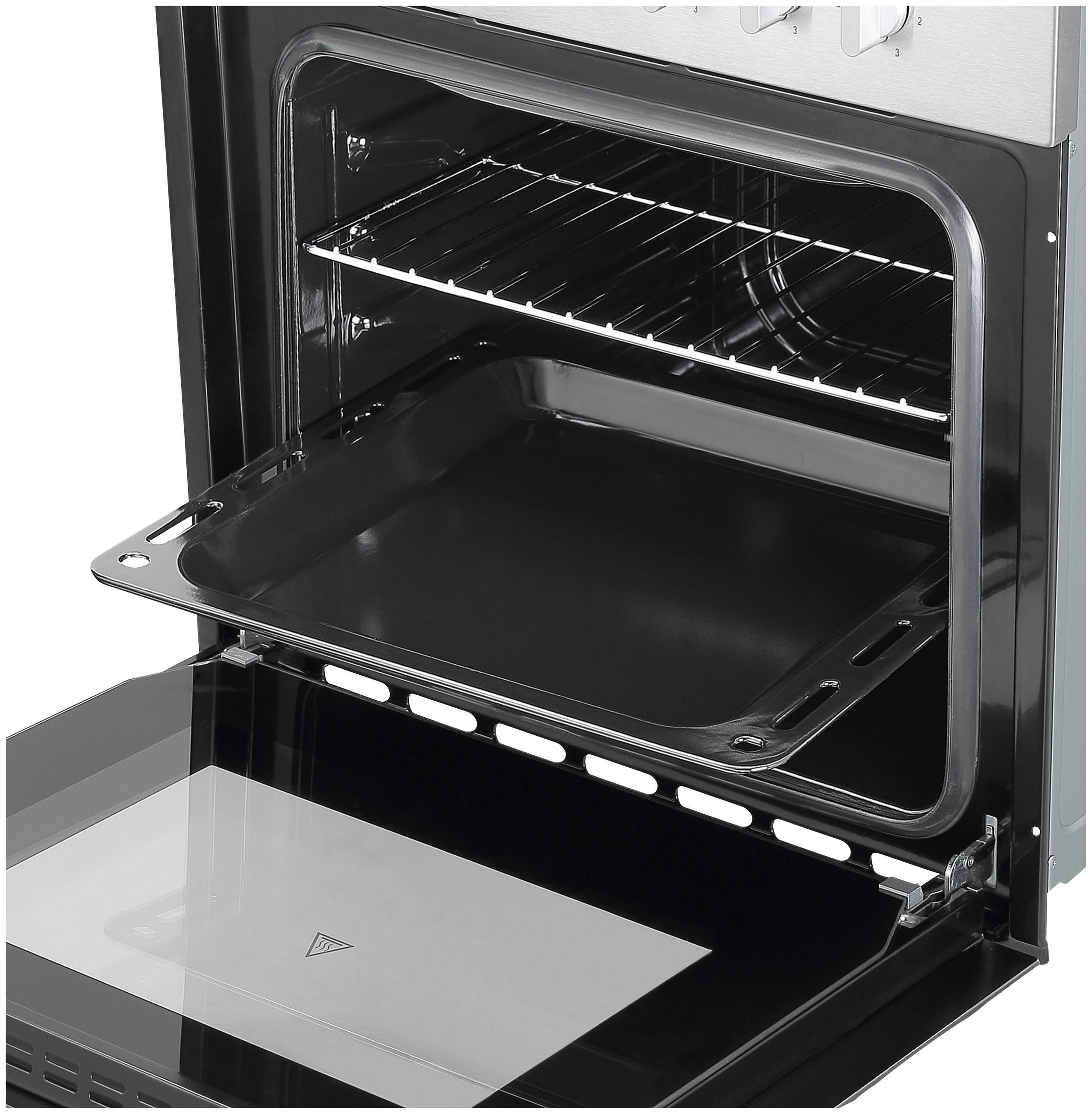 HERDSET EB6000SETIXN  - Edelstahlfarben, Trend, Metall (59,5/62/55,7cm) - Respekta