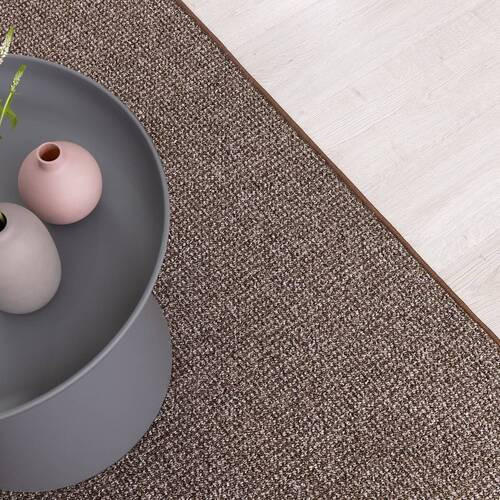 WEBTEPPICH 80/150 cm Carlton Braun  - Braun, Basics, Textil (80/150cm)