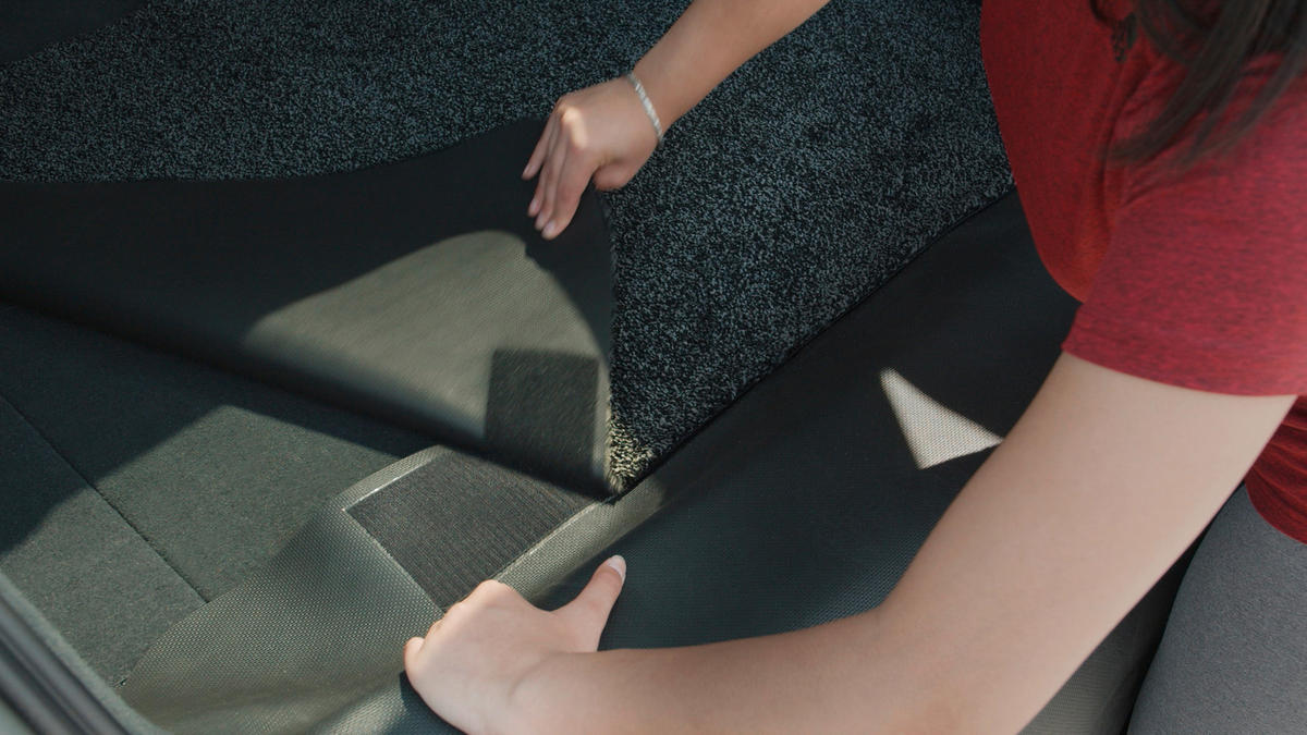 COVORAȘ DE INTRARE 90/100 cm  - antracit, Konventionell, plastic/textil (90/100cm) - wash+dry