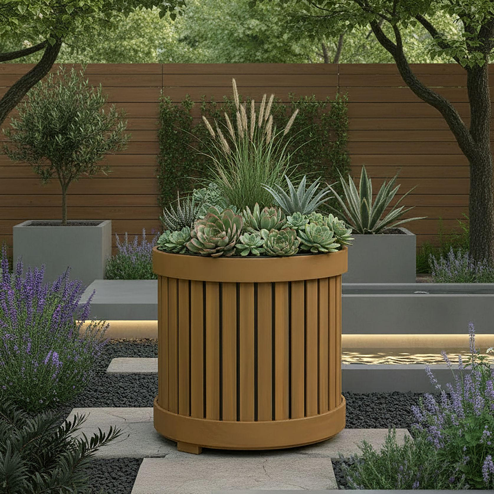 ŽARDINJERA - Moderno (36/36/36cm) - Bessagi Garden