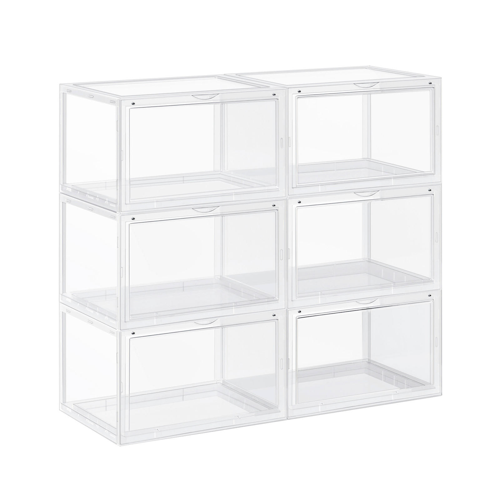 SCHUHREGAL 72/66/28 cm  - Transparent, Trend, Kunststoff (72/66/28cm) - Boxxx