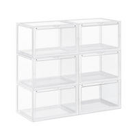 SCHUHREGAL 72/66/28 cm  - Transparent, Trend, Kunststoff (72/66/28cm) - Boxxx