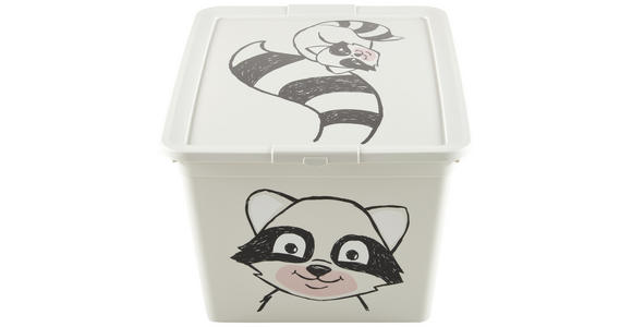 SPIELZEUGBOX 48,5/36/25 cm  - Grau, Basics, Kunststoff (48,5/36/25cm) - My Baby Lou